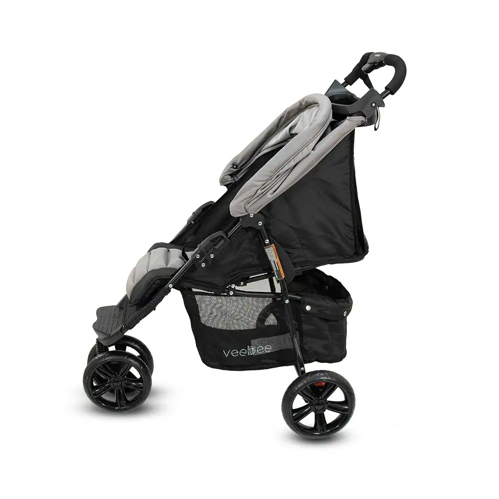 VeeBee Navigator 100cm Stroller/Pram Foldable Kid/Toddler Newborn Baby 0m+ Fauna